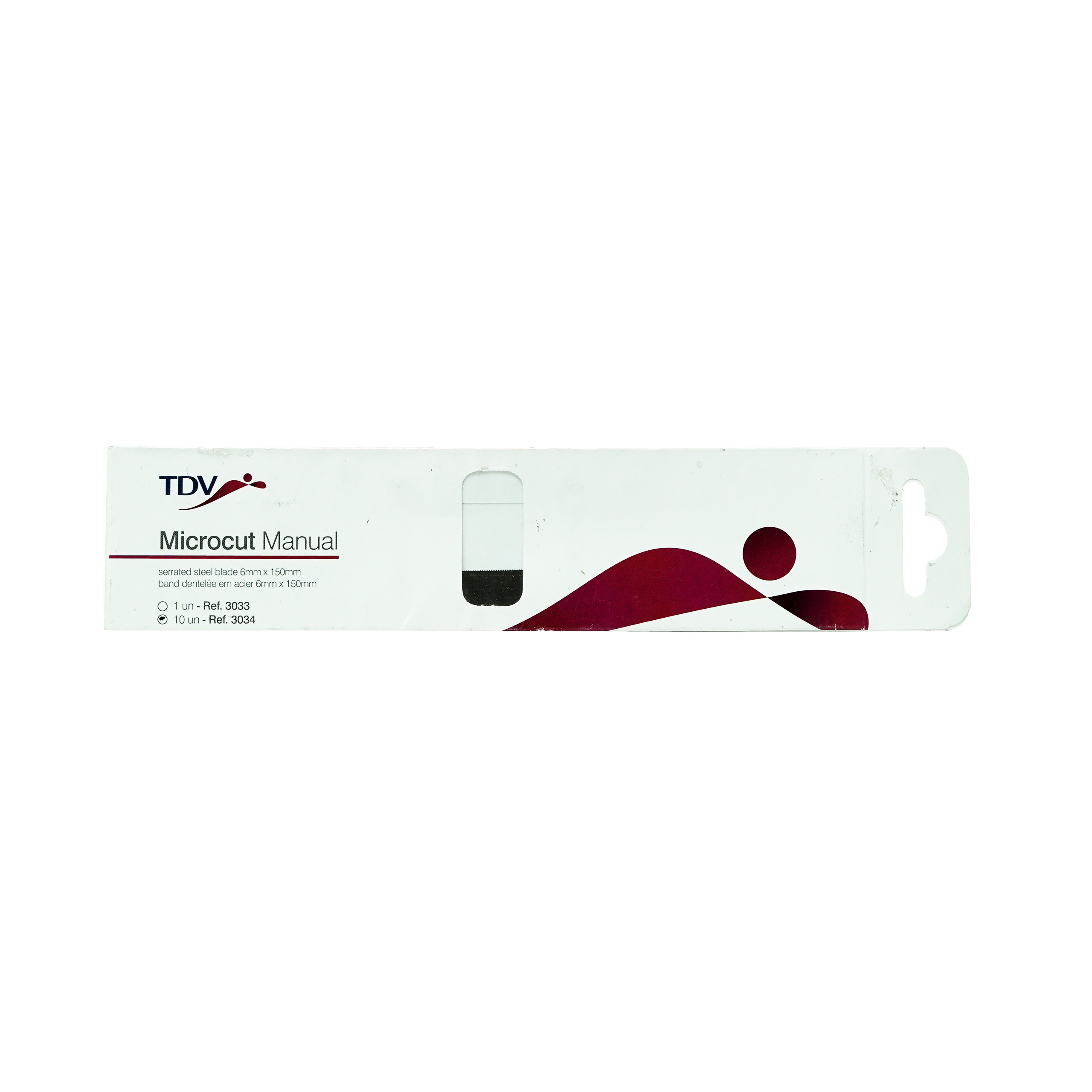 TDV Microcut Manual 10 Serrated Blades
